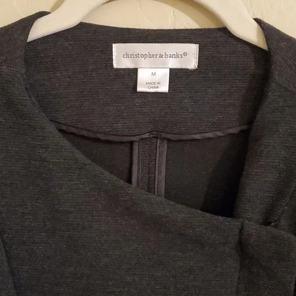 Christopher & Banks Zipper Jacket Womens Medium - Picture 3 of 6